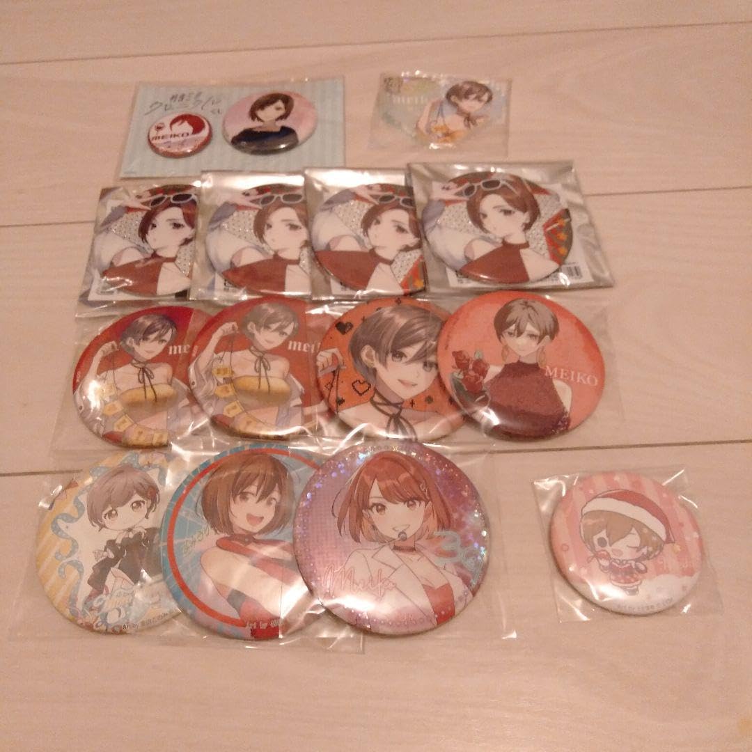 MEIKO まとめ売り 缶バッジ アクリルキーホルダー 守*り様 MEIKOグッズ